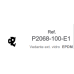 VEDANTE BATENTE VIDRO P2068-100-E1